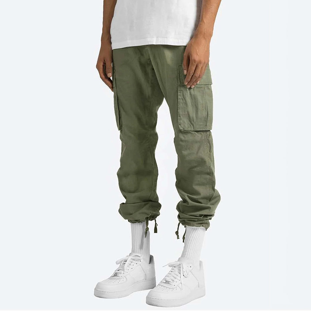 Pantalones Cargo para Hombre con Múltiples Bolsillos I Ideales para Primavera y Otoño