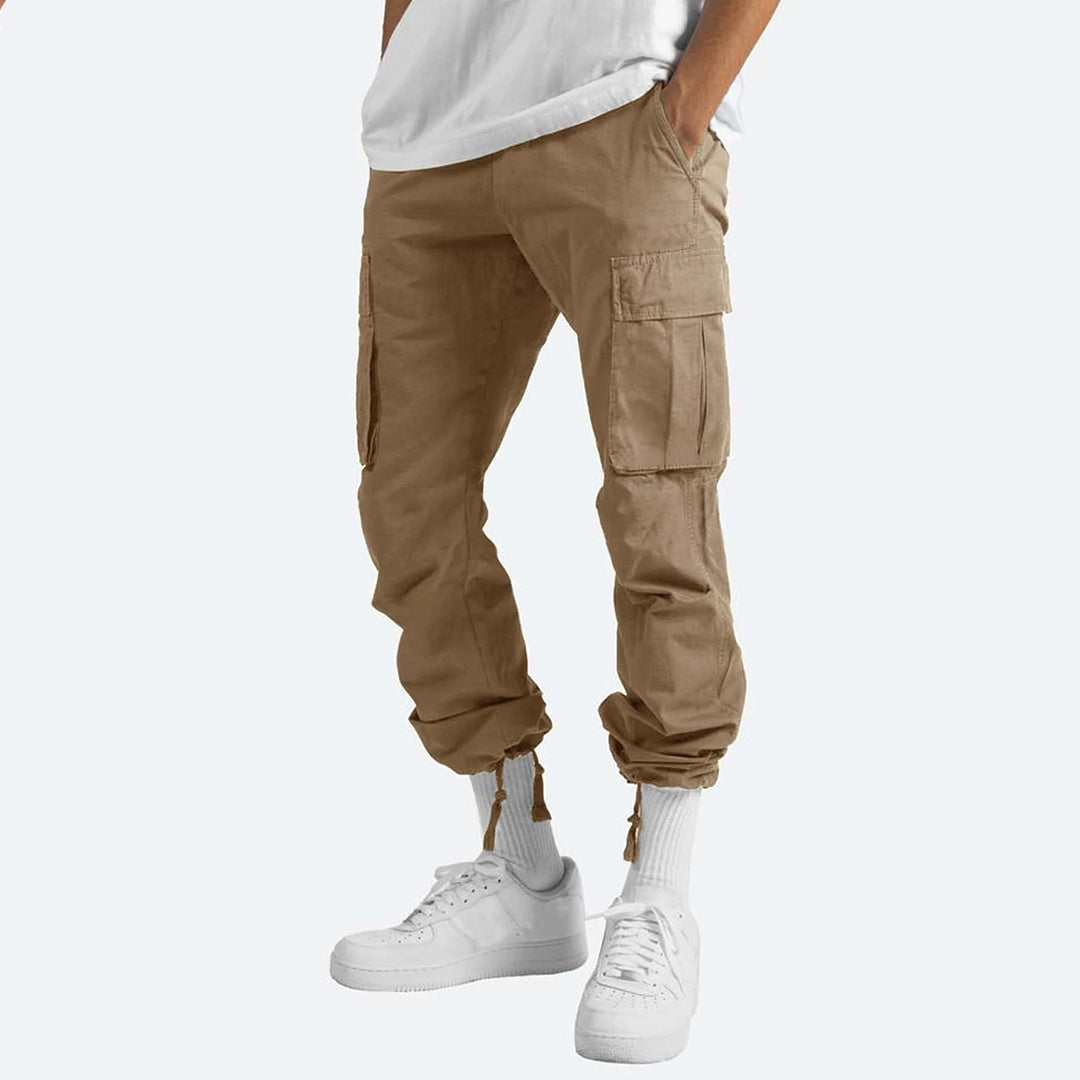 Pantalones Cargo para Hombre con Múltiples Bolsillos I Ideales para Primavera y Otoño