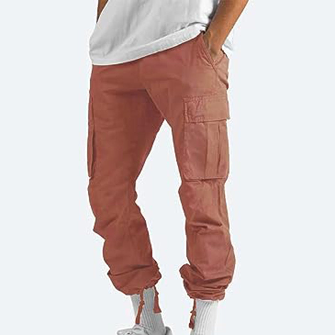 Pantalones Cargo para Hombre con Múltiples Bolsillos I Ideales para Primavera y Otoño