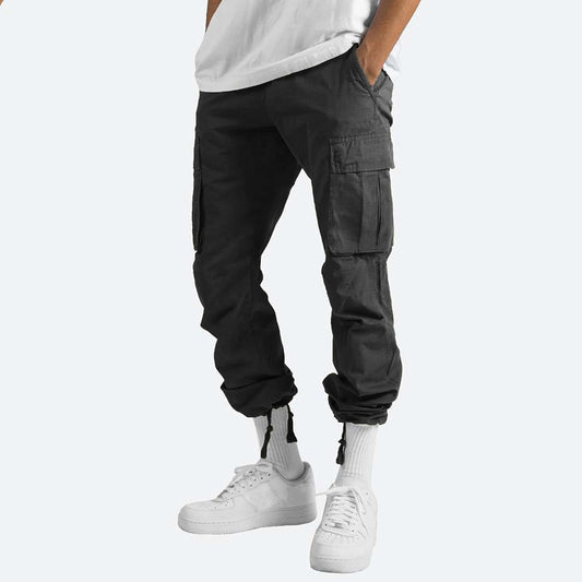 Pantalones Cargo para Hombre con Múltiples Bolsillos I Ideales para Primavera y Otoño