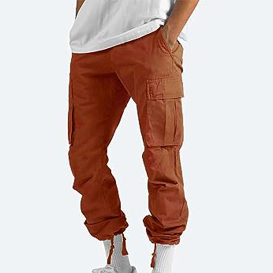 Pantalones Cargo para Hombre con Múltiples Bolsillos I Ideales para Primavera y Otoño