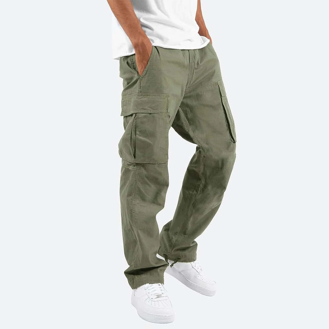Pantalones Cargo para Hombre con Múltiples Bolsillos I Ideales para Primavera y Otoño