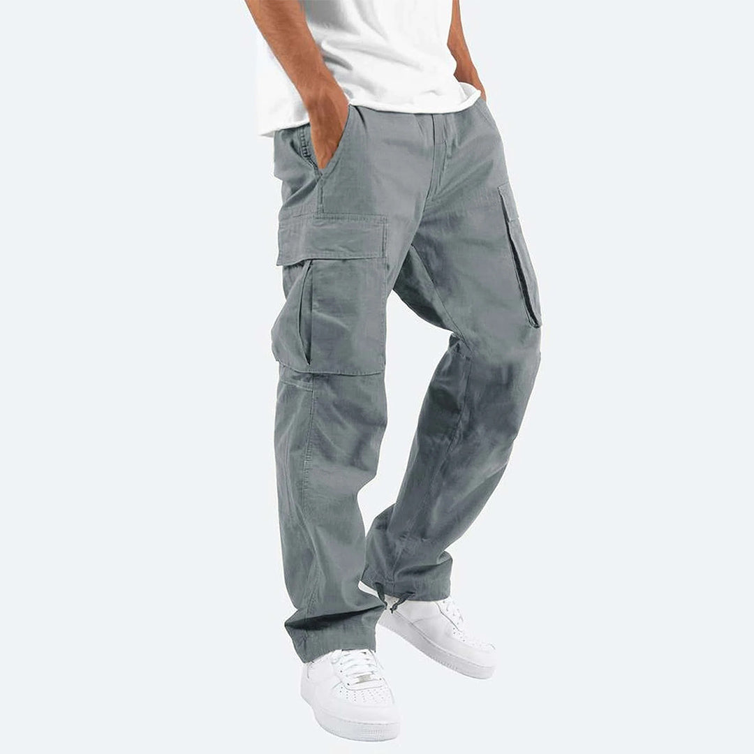 Pantalones Cargo para Hombre con Múltiples Bolsillos I Ideales para Primavera y Otoño