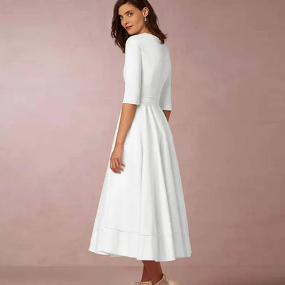 Vestido Vintage de los Años 60 con Falda Acampanada | Ideal para Primavera y Otoño