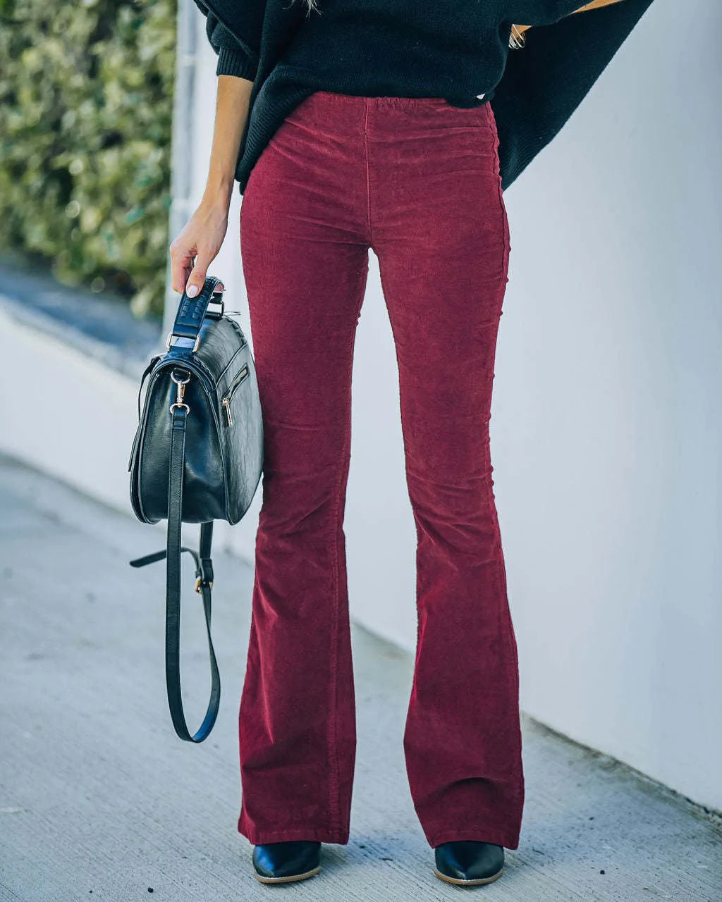 Pantalones Acampanados de Tiro Alto para Mujer | Ideales para Primavera y Otoño