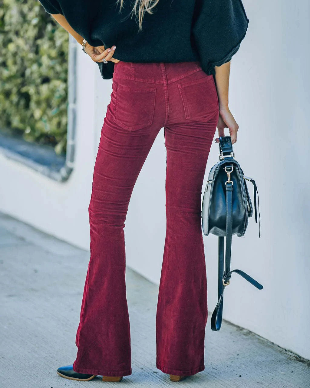 Pantalones Acampanados de Tiro Alto para Mujer | Ideales para Primavera y Otoño