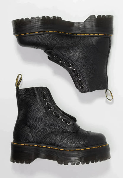 Botines de cuero con tacón y suela duradera I Ideales para otoño e invierno
