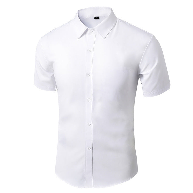 Camisa de Vestir para Hombre Manga Larga Sin Plancha, Ideal para Otoño