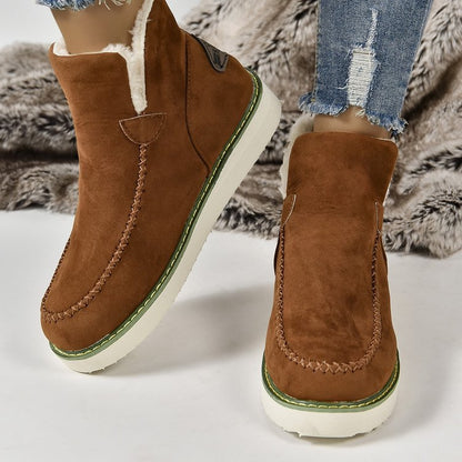 Botines de Nieve con Cuña y Acolchado Cálido | Ideales para el Invierno