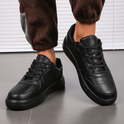 Zapatos Deportivos de Cuero Transpirable para Hombre | Ideales para Primavera y Otoño
