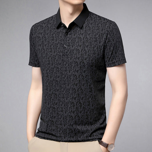 Camisa Polo de Manga Corta con Estampado Floral – Ideal para el Verano