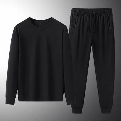 Conjunto Deportivo en Tencel – Sudadera y Pantalones Cortos – Ideal para Primavera y Otoño