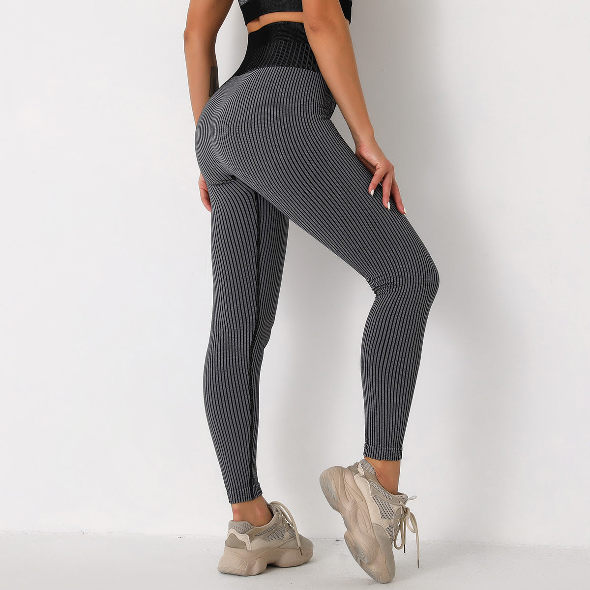 Leggings Deportivos Sin Costuras de Tiro Alto | Ideales para Todas las Temporadas