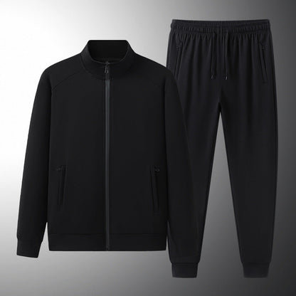 Conjunto Deportivo en Tencel – Sudadera y Pantalones Cortos – Ideal para Primavera y Otoño