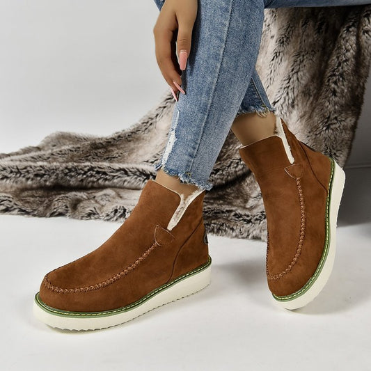 Botines de Nieve con Cuña y Acolchado Cálido | Ideales para el Invierno
