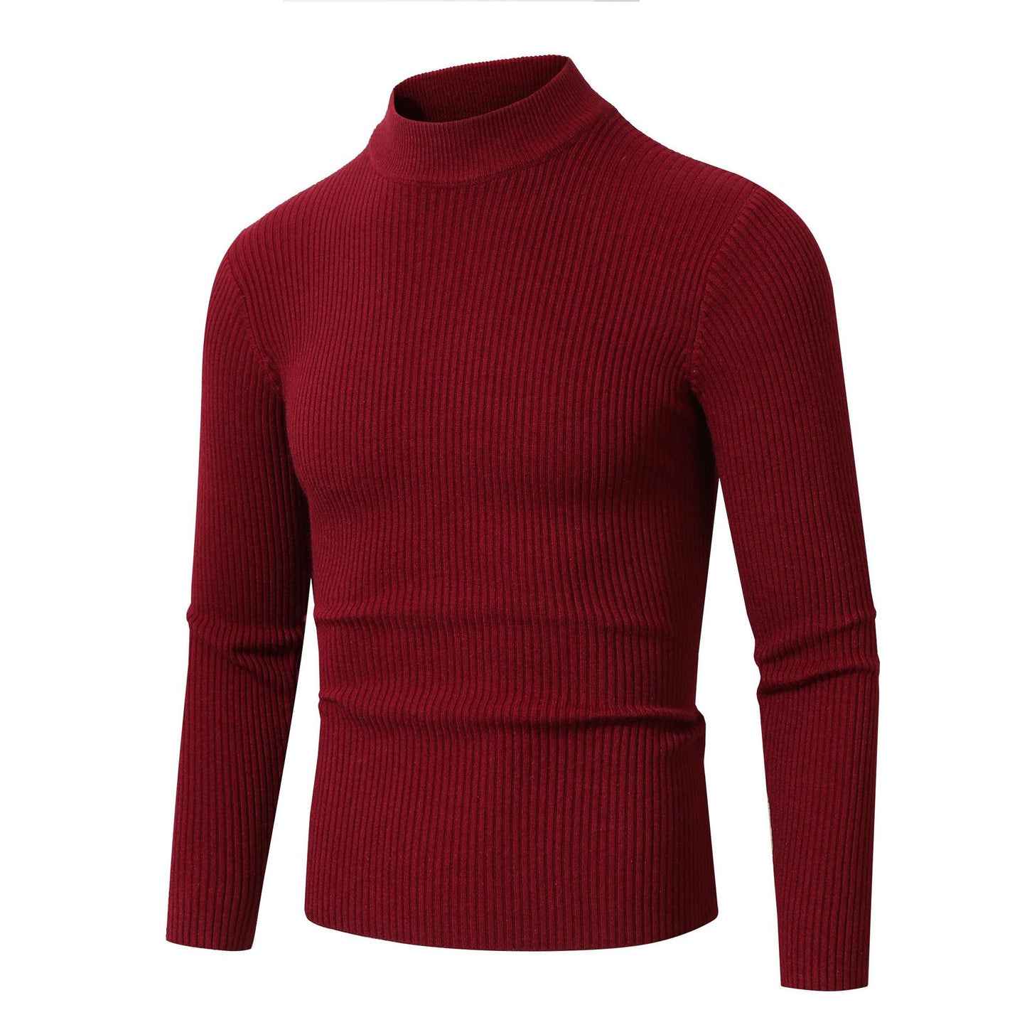 Suéter de Punto Rayas Holgado para Hombre, Ideal para Primavera y Otoño