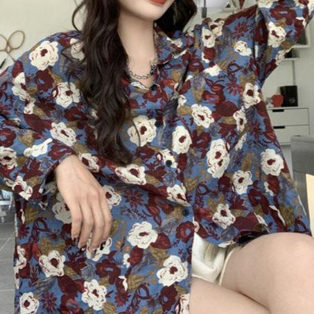 Camisa de Manga Larga con Estampado para Mujer | Ideal para Todas las Estaciones