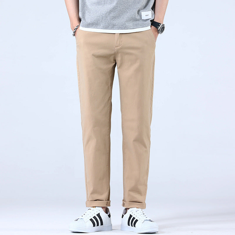 Pantalones Slim Fit Rectos con Elasticidad para Hombre – Ideales para Todas las Estaciones
