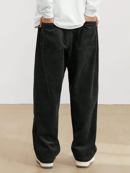 Pantalones de Pana Suaves con Bolsillos Prácticos I Ideales para Otoño e Invierno