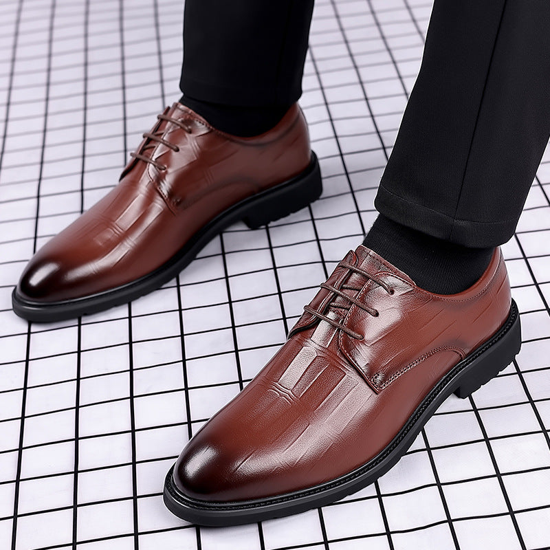 Zapatos Formales de Cuero para Hombre de Negocios | Ideal para Otoño