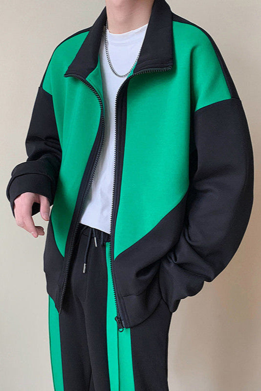 Conjunto Deportivo Holgado Para Hombre – Ideal Para Primavera