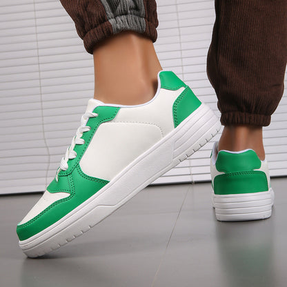 Zapatos Deportivos de Cuero Transpirable para Hombre | Ideales para Primavera y Otoño