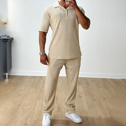 Conjunto de Polo y Pantalón para Hombre – Ideal para el Verano