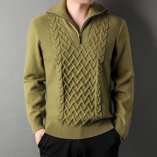 Cárdigan Suelto de Punto para Hombre Abrigo Ideal para Primavera y Otoño
