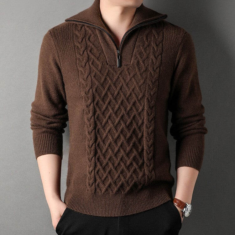 Cárdigan Suelto de Punto para Hombre Abrigo Ideal para Primavera y Otoño