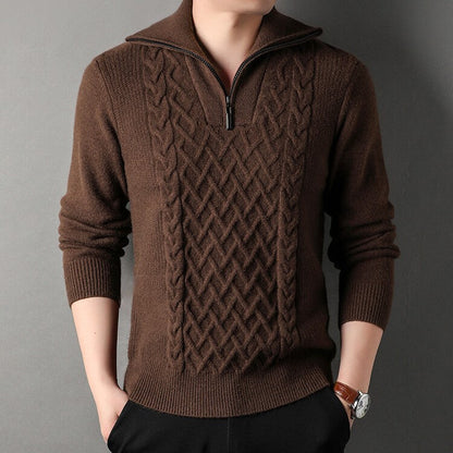 Cárdigan Suelto de Punto para Hombre Abrigo Ideal para Primavera y Otoño