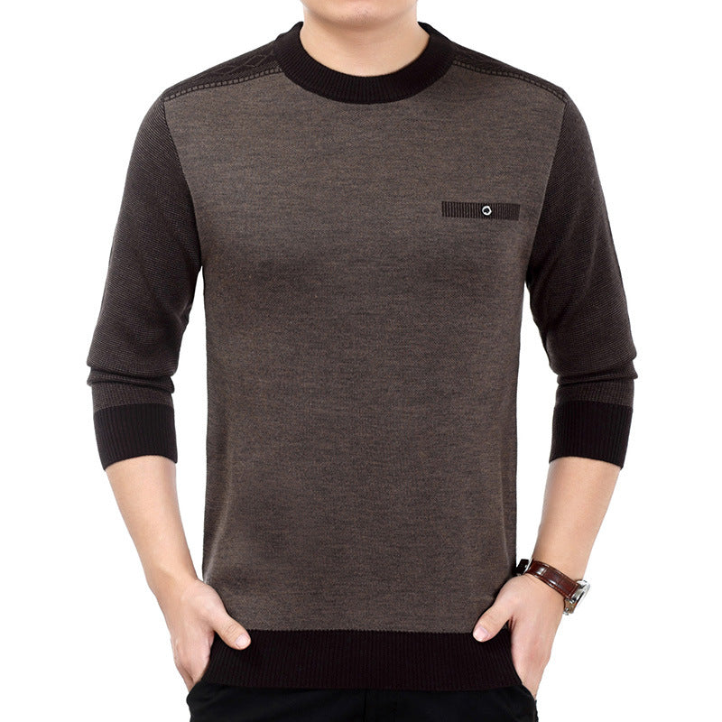 Suéter de Manga Larga para Hombre Ideal para Otoño e Invierno