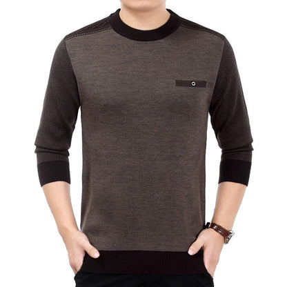 Suéter de Manga Larga para Hombre Ideal para Otoño e Invierno
