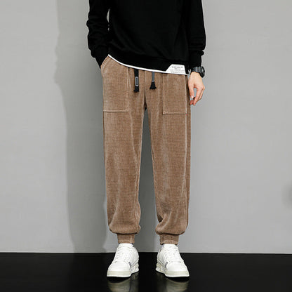 Pantalones Holgados de Pana de Pierna Ancha Ideales para Otoño e Invierno