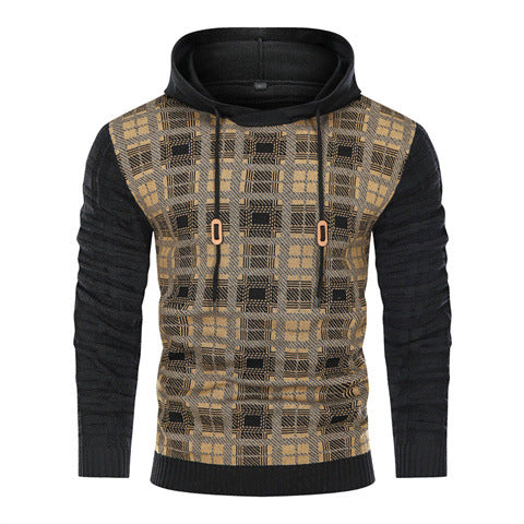 Sweater de Cuello Redondo Ajustado de Manga Larga, Ideal para Otoño