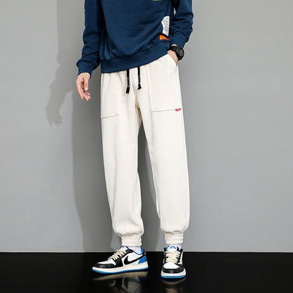 Pantalones Holgados de Pana de Pierna Ancha Ideales para Otoño e Invierno