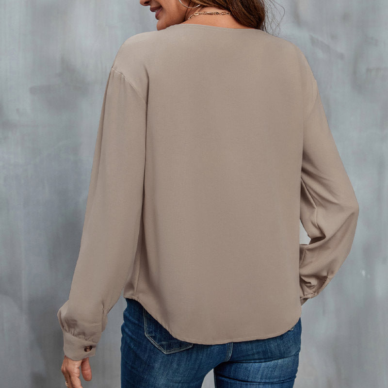 Chaqueta de Cuello Solapa de Manga Larga | Ideal para Otoño e Invierno