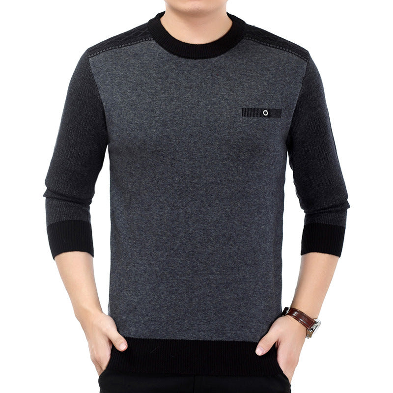 Suéter de Manga Larga para Hombre Ideal para Otoño e Invierno
