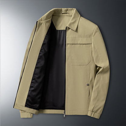 Chaqueta de Negocios Oxford Slim Fit para Hombre | Ideal para Primavera y Otoño