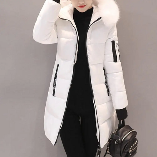 Chaqueta de Invierno Aislada con Capucha para Mujeres | Ideal para el Invierno