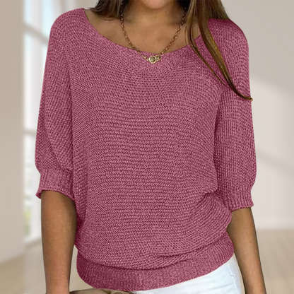 Jersey de punto de manga media I Ideal para primavera y otoño