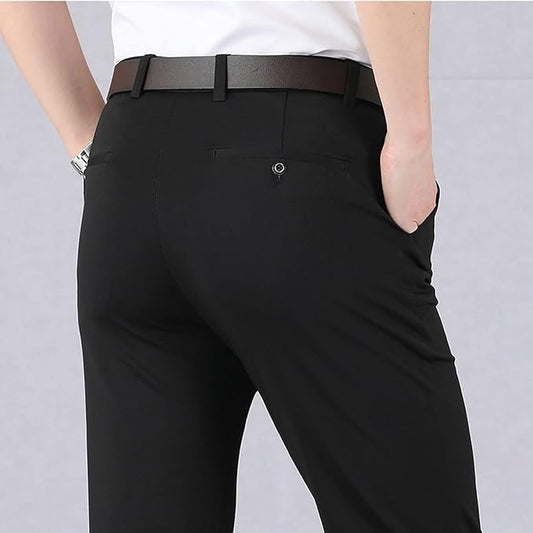 Pantalones Elásticos para Hombre con Cintura Ajustable I Ideales para Todas las Estaciones